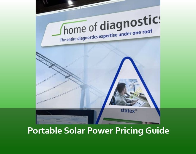 Portable Solar Power Pricing Guide